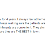 Image of patient testimonials