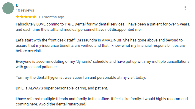 Image of patient testimonials